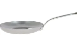 Poêle à omelette De Buyer Mineral B Pro 28cm en acier et poignée en fonte d'inox