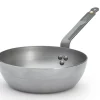 Poêle paysanne bord haut De Buyer Minéral B Element en fer 24cm