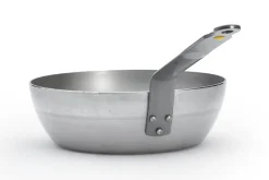 Poêle paysanne bord haut De Buyer Minéral B Element en fer 24cm
