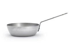 Poêle paysanne bord haut De Buyer Minéral B Element en fer 24cm