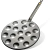 Poêle à poffertjes 16 places De Buyer Mineral B Element en fer 27cm