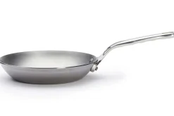Poêle ronde De Buyer Mineral B Pro 20cm en acier et poignée en fonte d'inox