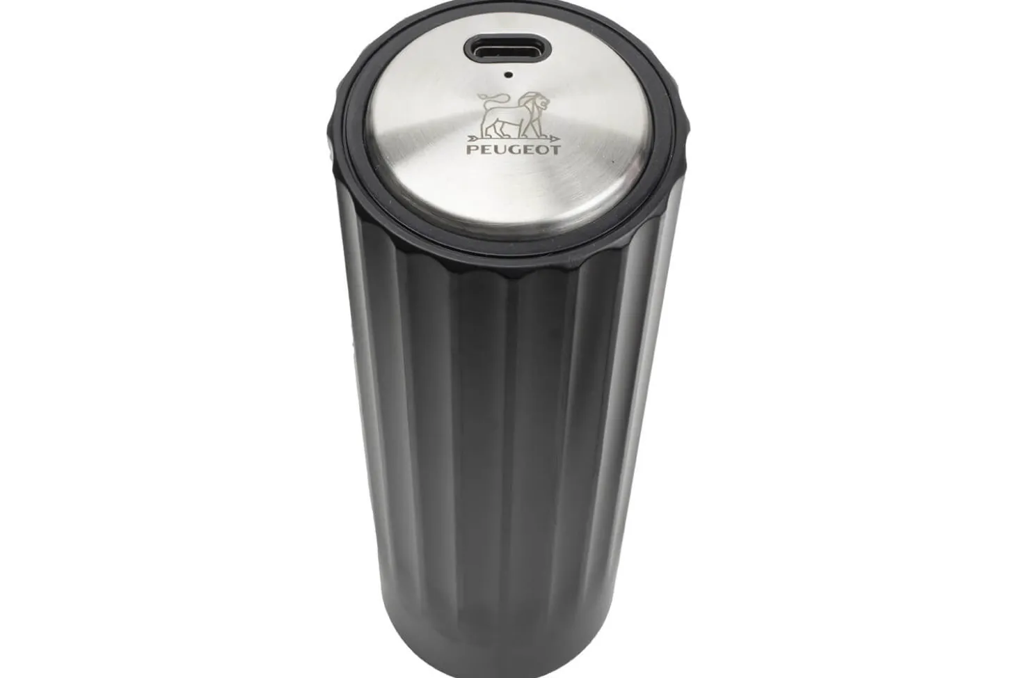 Pompe à vide automatique Peugeot Preserve Electric en ABS noir 14cm + 2 bouchons