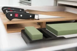 Porte couteaux pour tiroir Wusthof en hêtre - 7 places