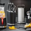 Porte-rouleau de cuisine Gefu Smartline inox/polymère 34cm