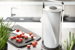 Porte-rouleau de cuisine Gefu Smartline inox/polymère 34cm