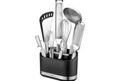 Porte-ustensiles Gefu Smartline 10 compartiments inox/ABS