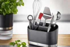 Porte-ustensiles Gefu Smartline 10 compartiments inox/ABS