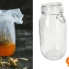 Pot de conservation KitchenCraft Home Made en verre 2,1L avec joint hermétique