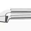 Presse-ail à racloir glissant Cristel POC en acier inoxydable
