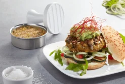 Presse à burger Gefu Spark pour mini-burgers en inox et porcelaine