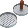 Presse à burgers KitchenCraft Home Made en aluminium 11cm poignée soft touch