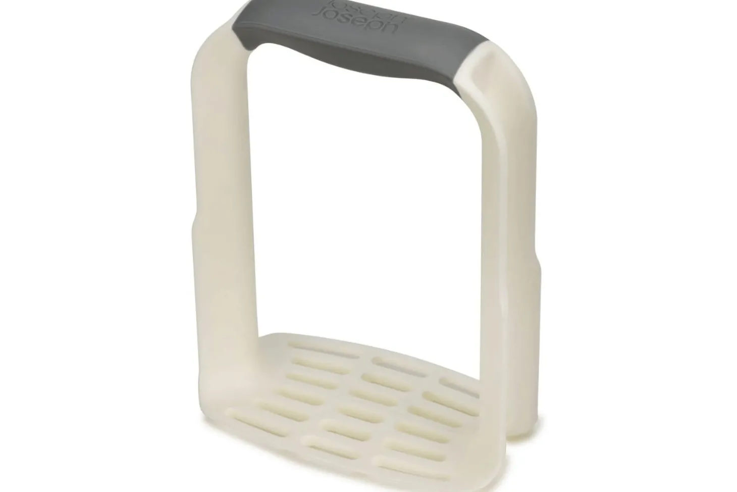Presse-purée ergonomique Joseph Joseph Easy-Mash en polymère blanc