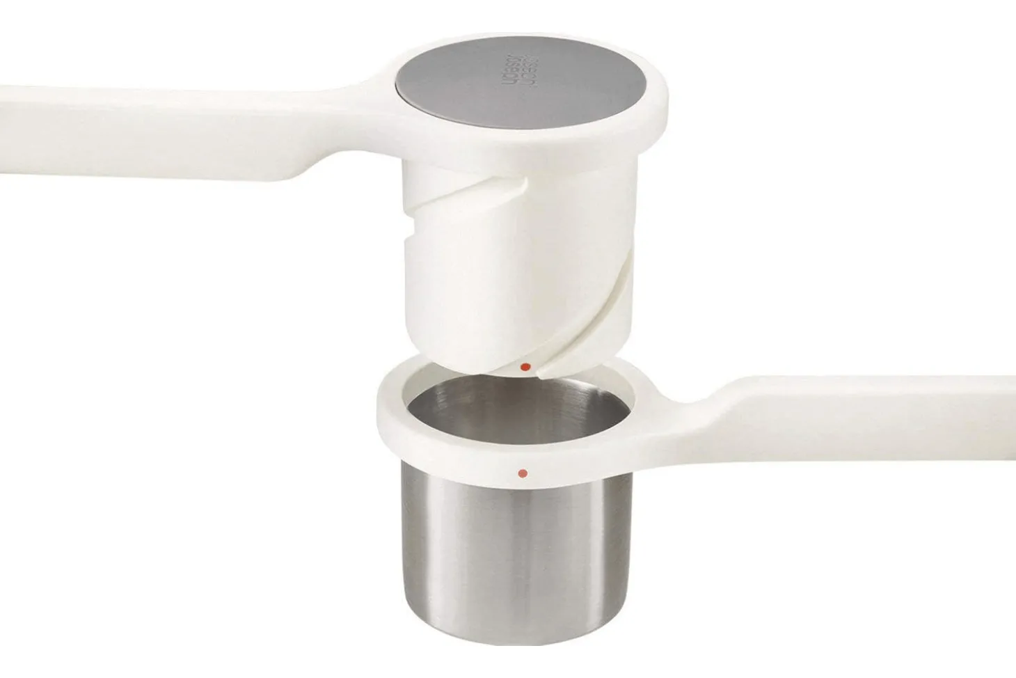 Presse-purée Joseph Joseph Helix en acier inoxydable et nylon