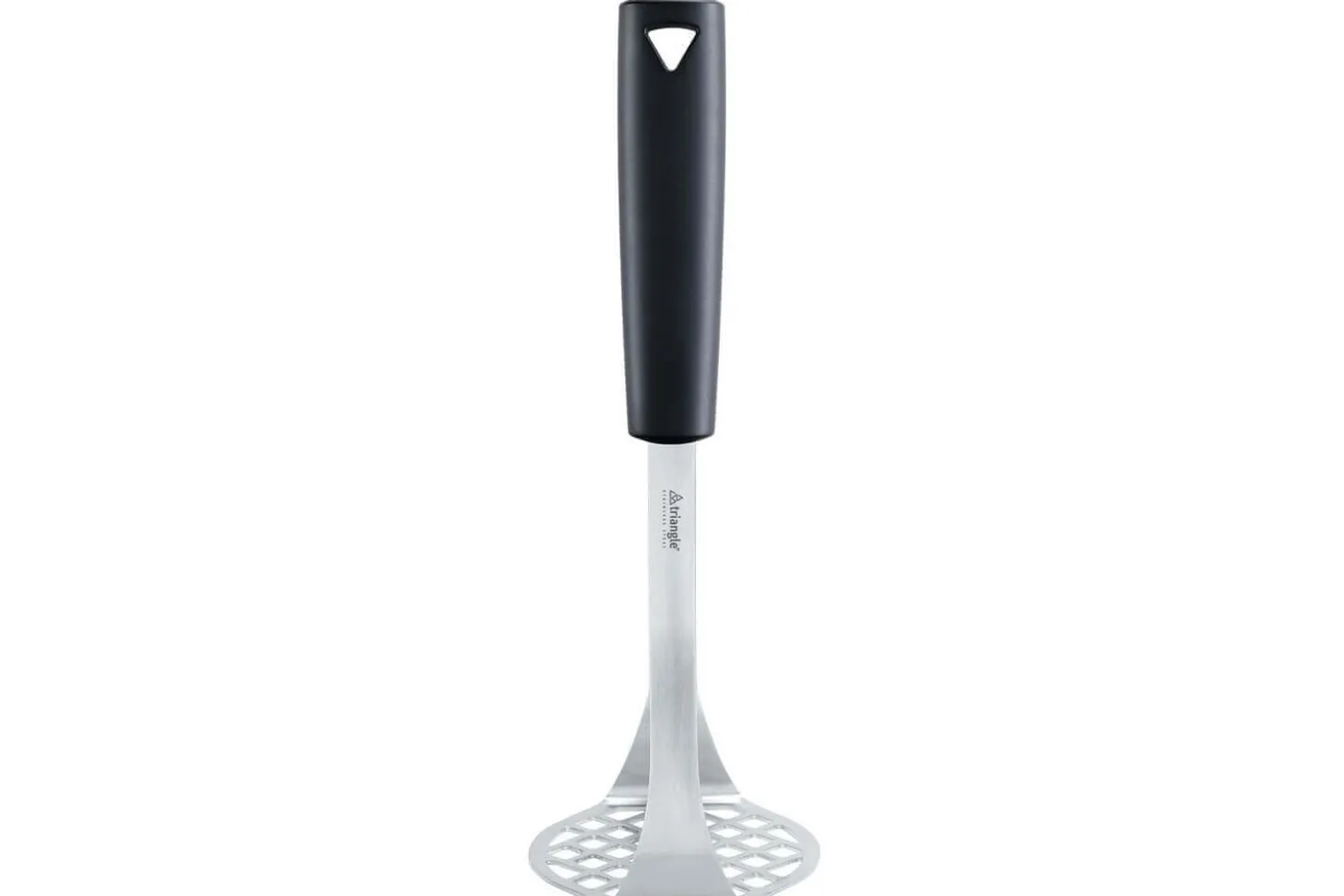 Presse-purée Triangle tête en inox manche en green grip