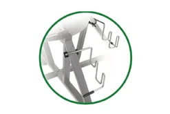 Rack de rangement latéral pour chariot Big Green EGG 2XL, XL, Large, Medium, et Small