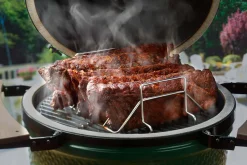 Rack de rôtisserie en V pour barbecues Big Green Egg Large, XLarge et 2XLarge