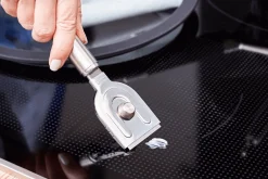 Racloir/Scraper Rösle pour plaques en vitrocéramique en acier inoxydable