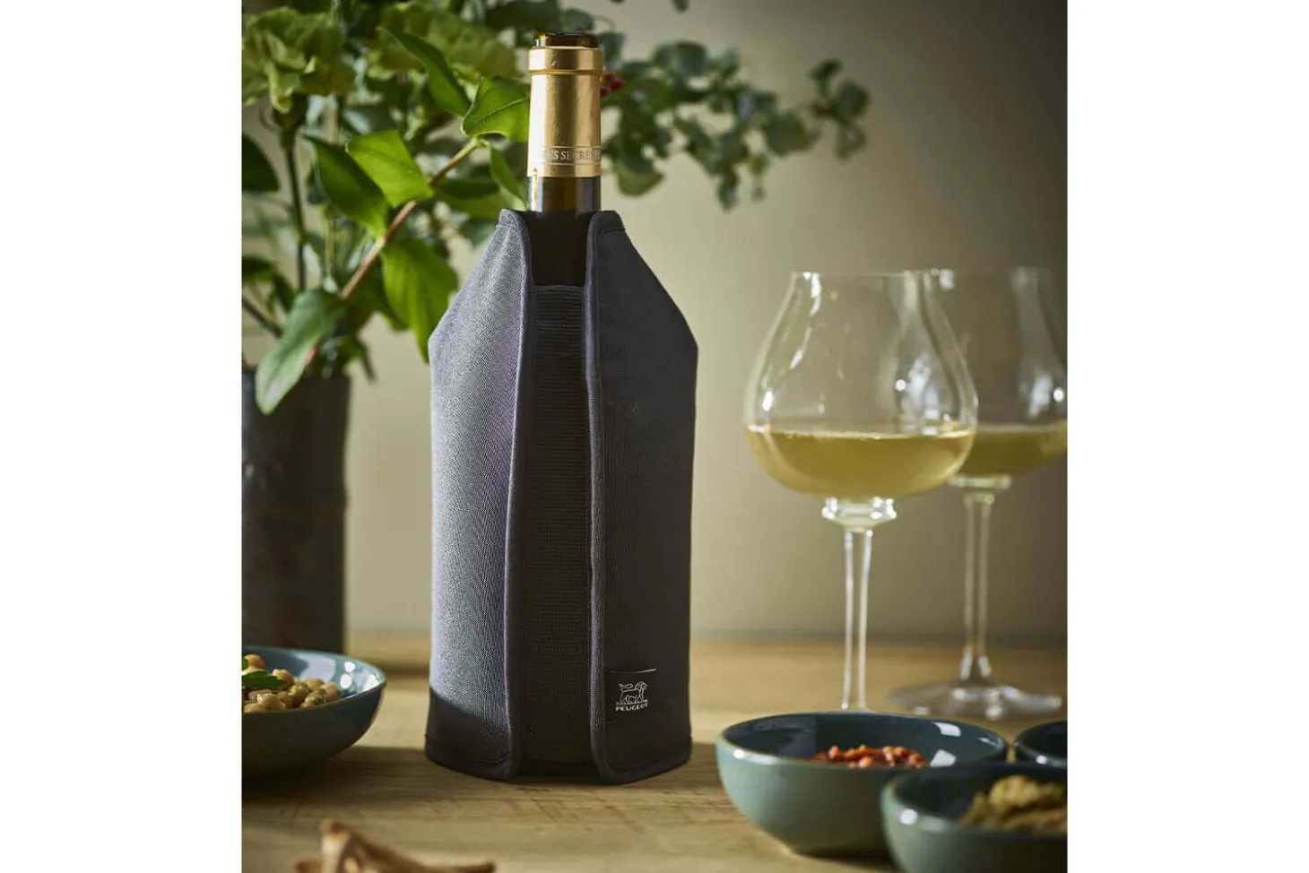 Rafraîchisseur à vin et champagne Peugeot Frizz noir