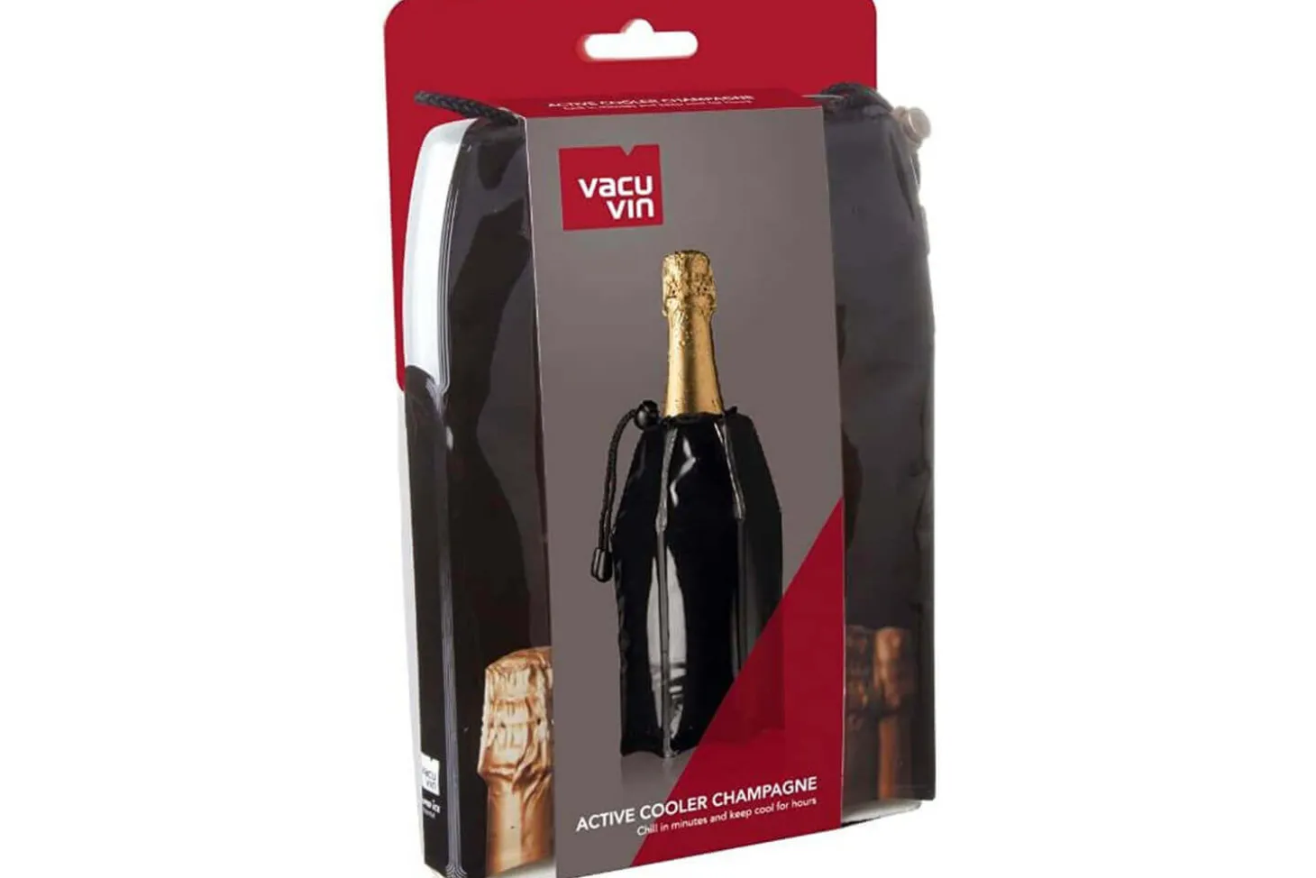 Rafraîchissoir Vacu Vin Rapid Ice pour bouteilles de champagne