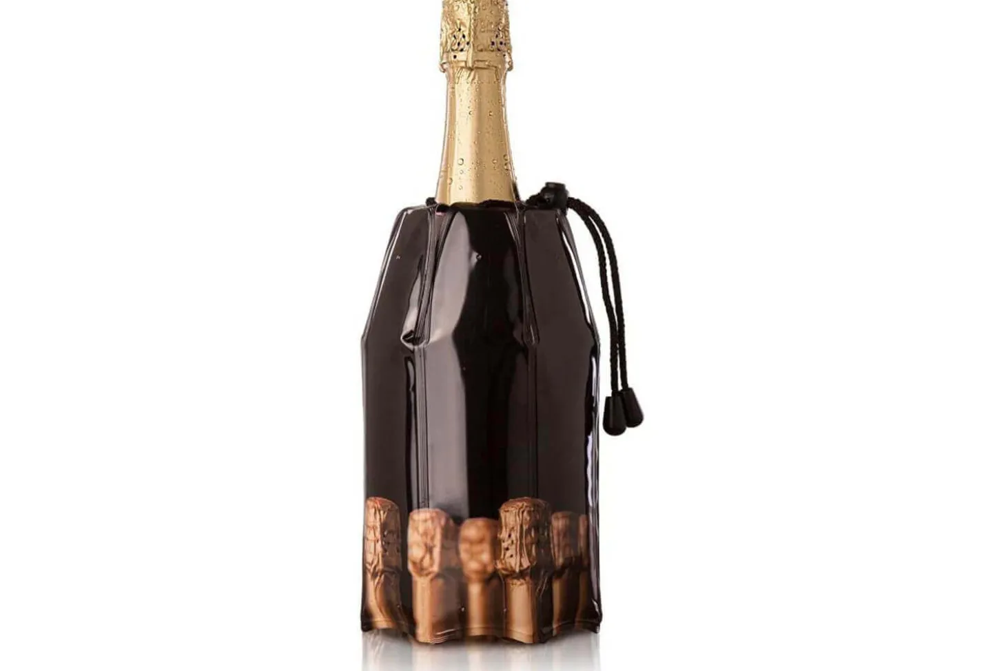 Rafraîchissoir Vacu Vin Rapid Ice pour bouteilles de champagne