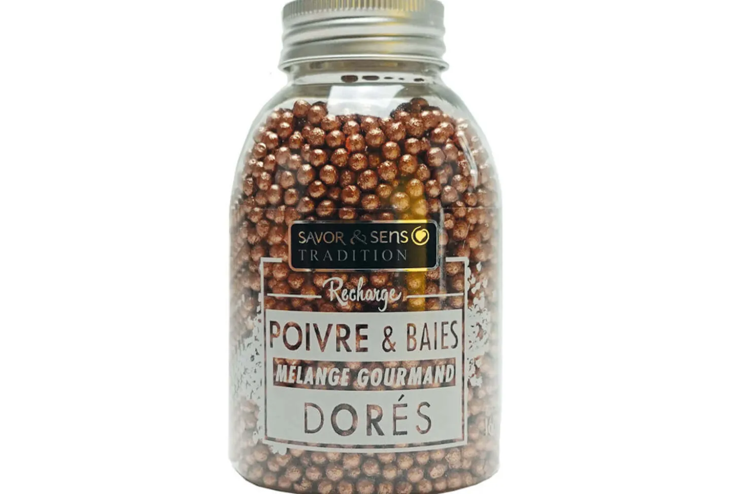 Recharge poivre et baies dorées Savor&Sens - 155g