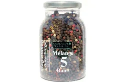 Recharge poivre mélange 5 baies Savor&Sens - 130g