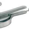 Reconstitueur de steak haché manuel oval en inox