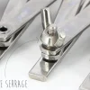 Rouleau multicoupe métal double 7 roulettes lisses et 7 roulettes cannelées acier inox