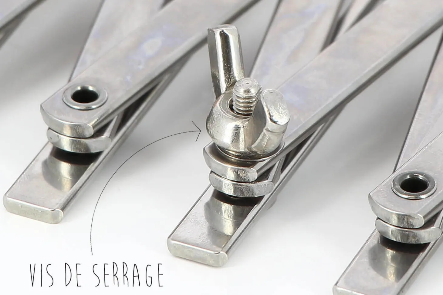 Rouleau multicoupe métal double 5 roulettes lisses et 5 roulettes cannelées acier inox