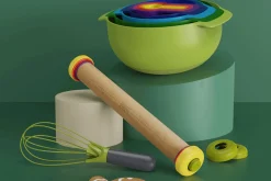 Rouleau à pâtisserie réglable Joseph Joseph PrecisionPin multicolore