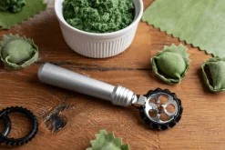 Roulette coupe pâte Marcato Pastawheel - 3 têtes interchangeables