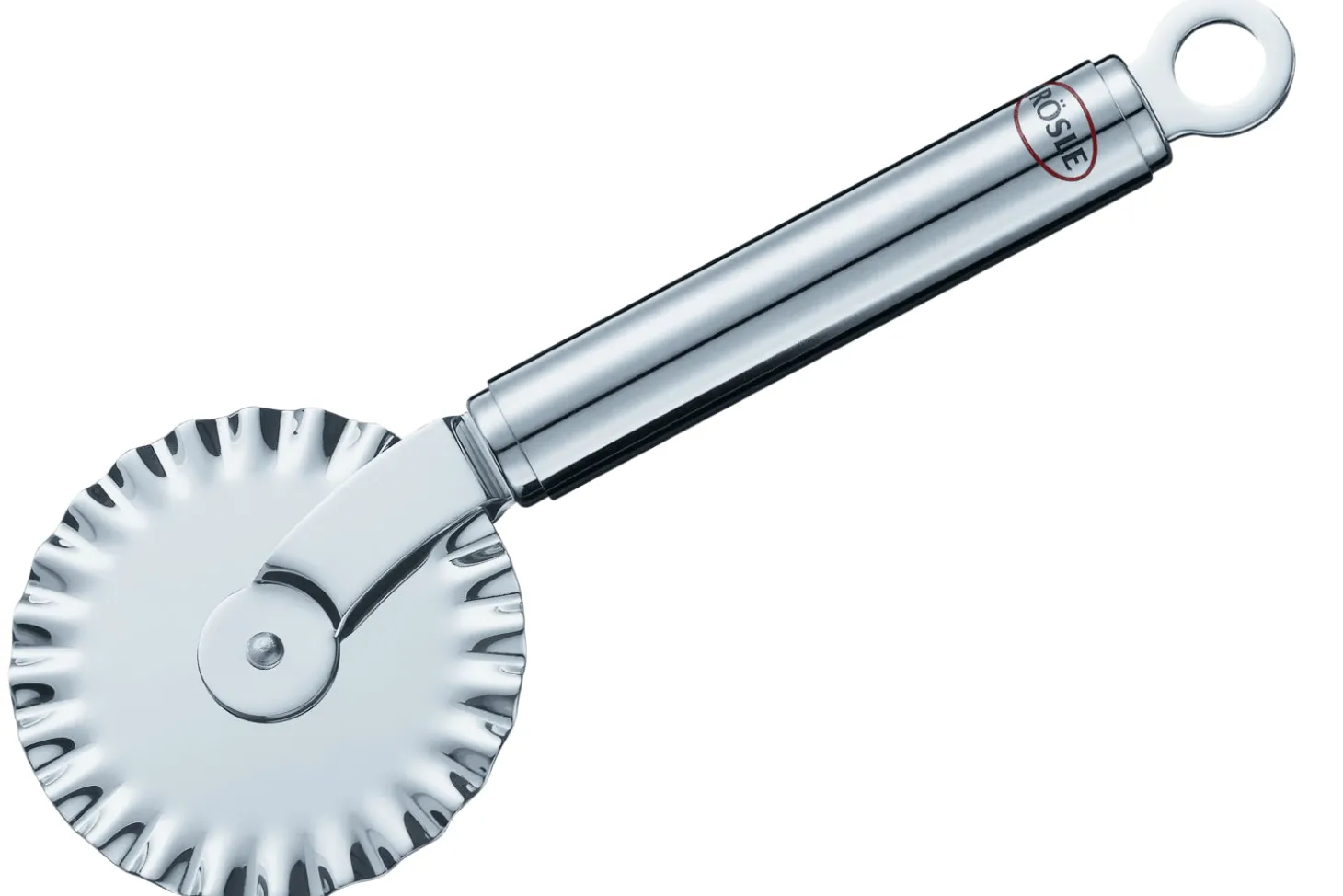 Roulette à pâte cannelée Rosle tout en inox diamètre 7cm
