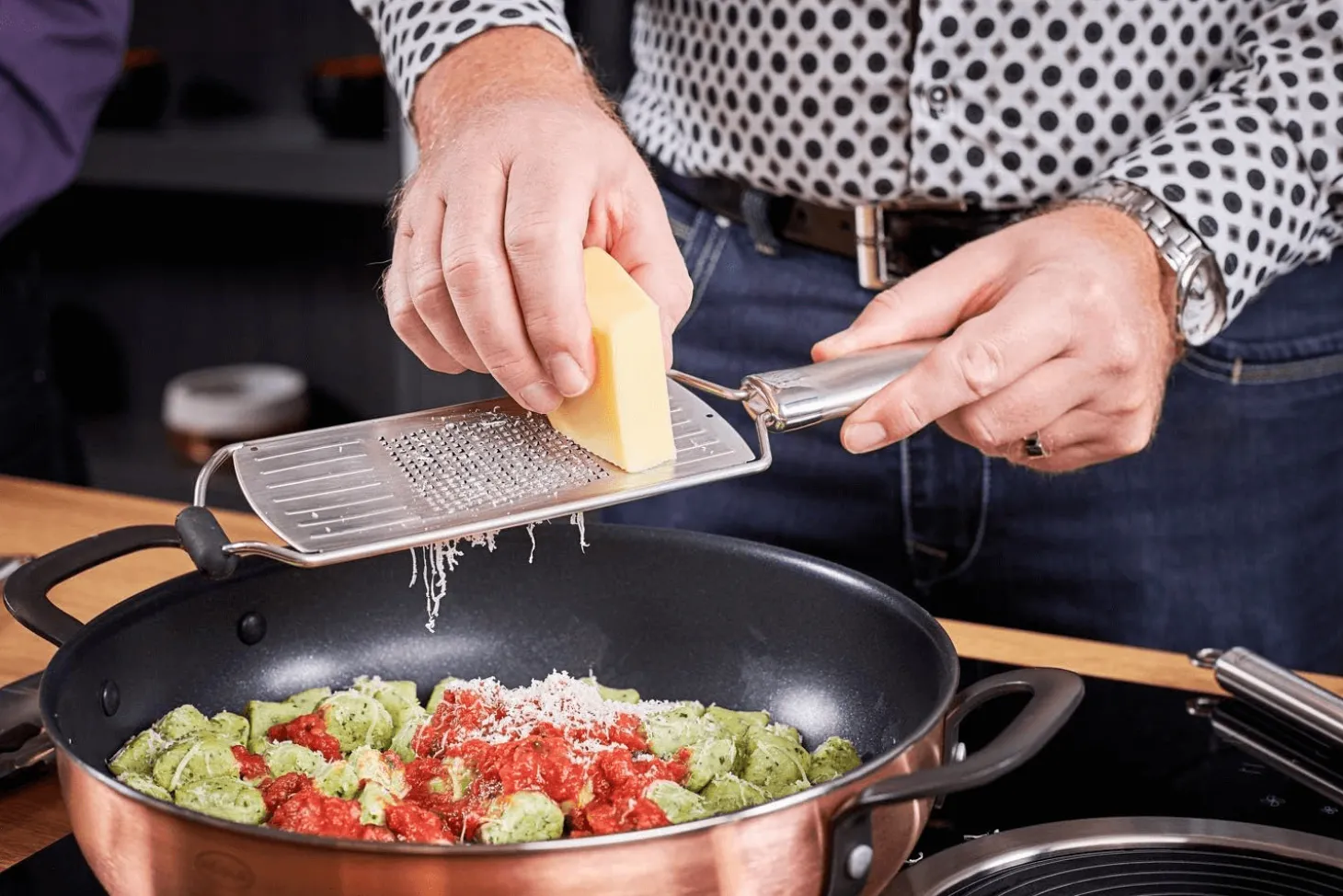 Râpe à julienne fine Rösle en acier inoxydable