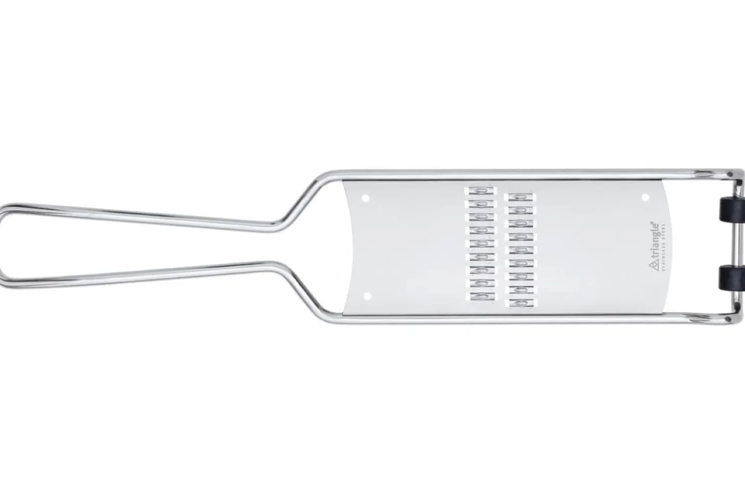 Râpe à julienne Triangle inox + réceptacle 2 en 1