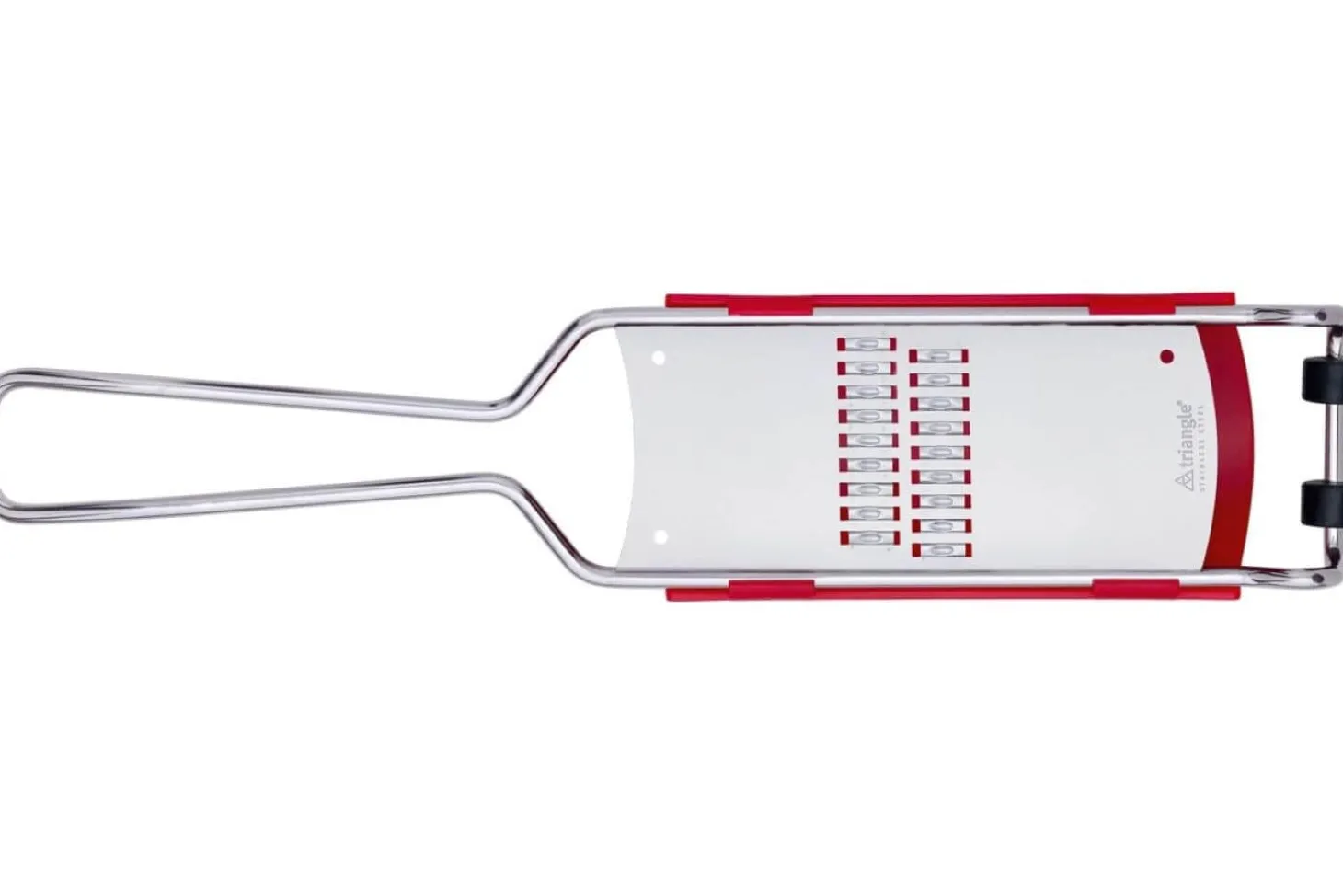 Râpe à julienne Triangle inox + réceptacle 2 en 1