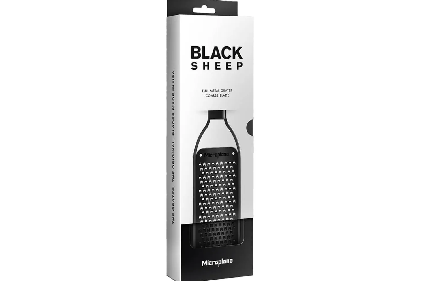 Râpe Microplane Black Sheep gros grains - 13,6cm