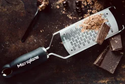 Râpe Microplane Gourmet double tranchant manche noir