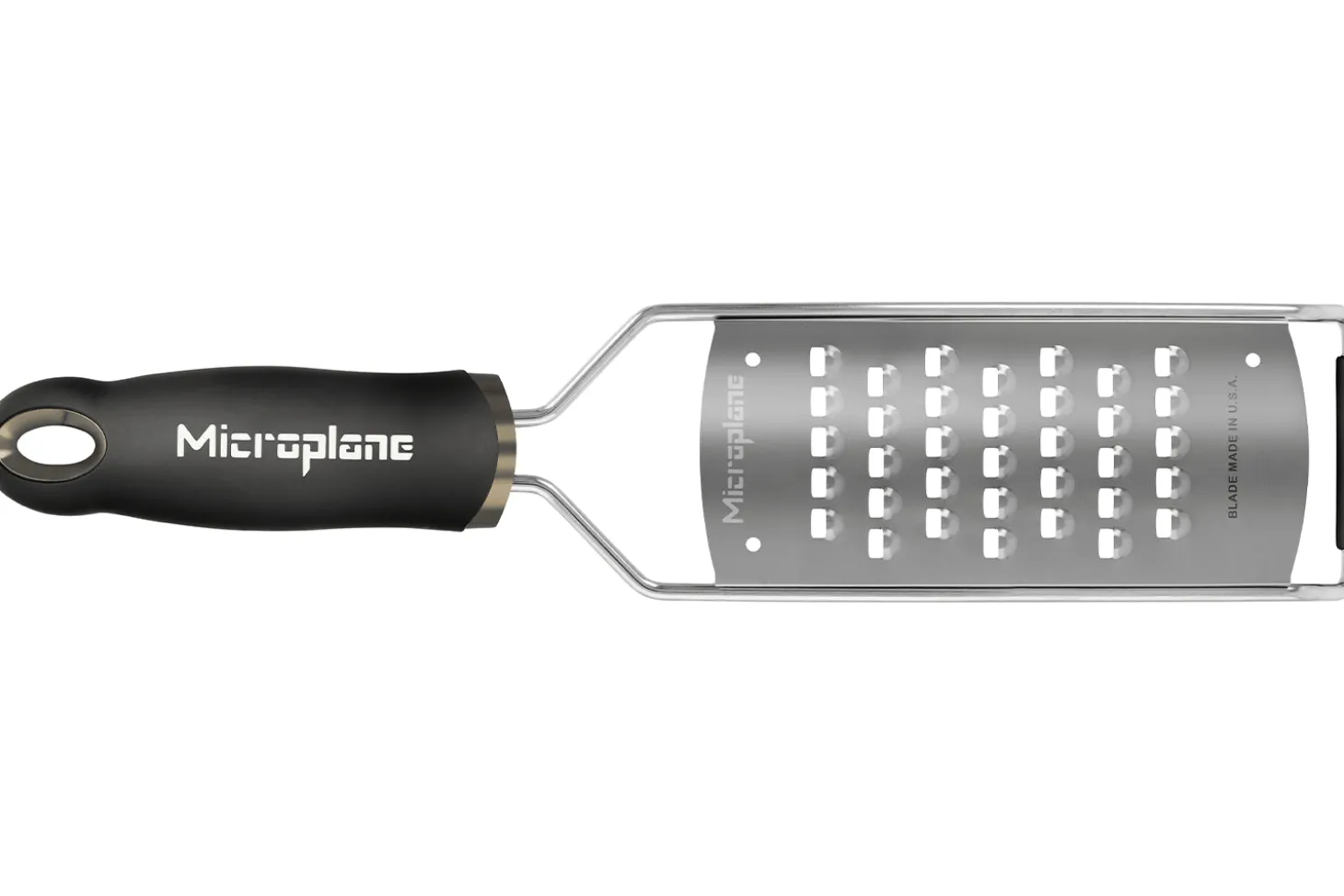 Râpe Microplane Gourmet grains larges manche noir