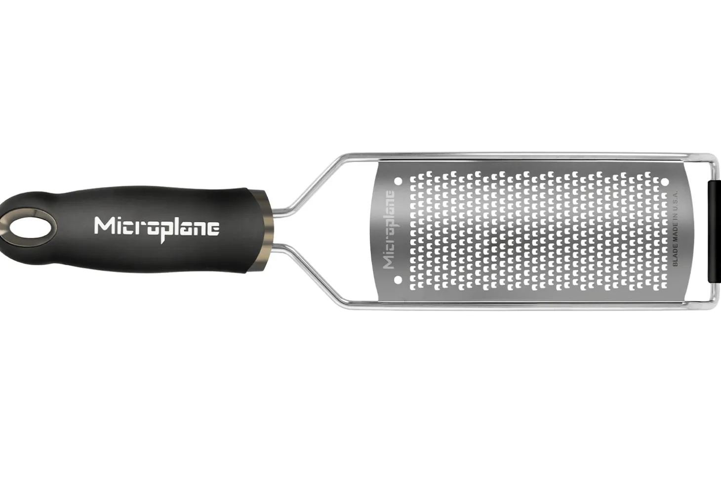 Râpe Microplane Gourmet grains fins manche noir