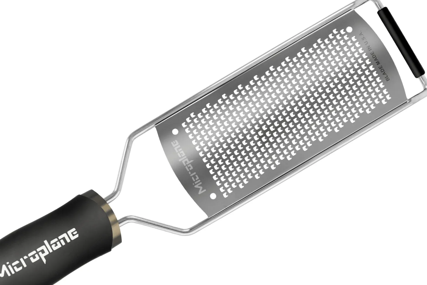 Râpe Microplane Gourmet grains fins manche noir