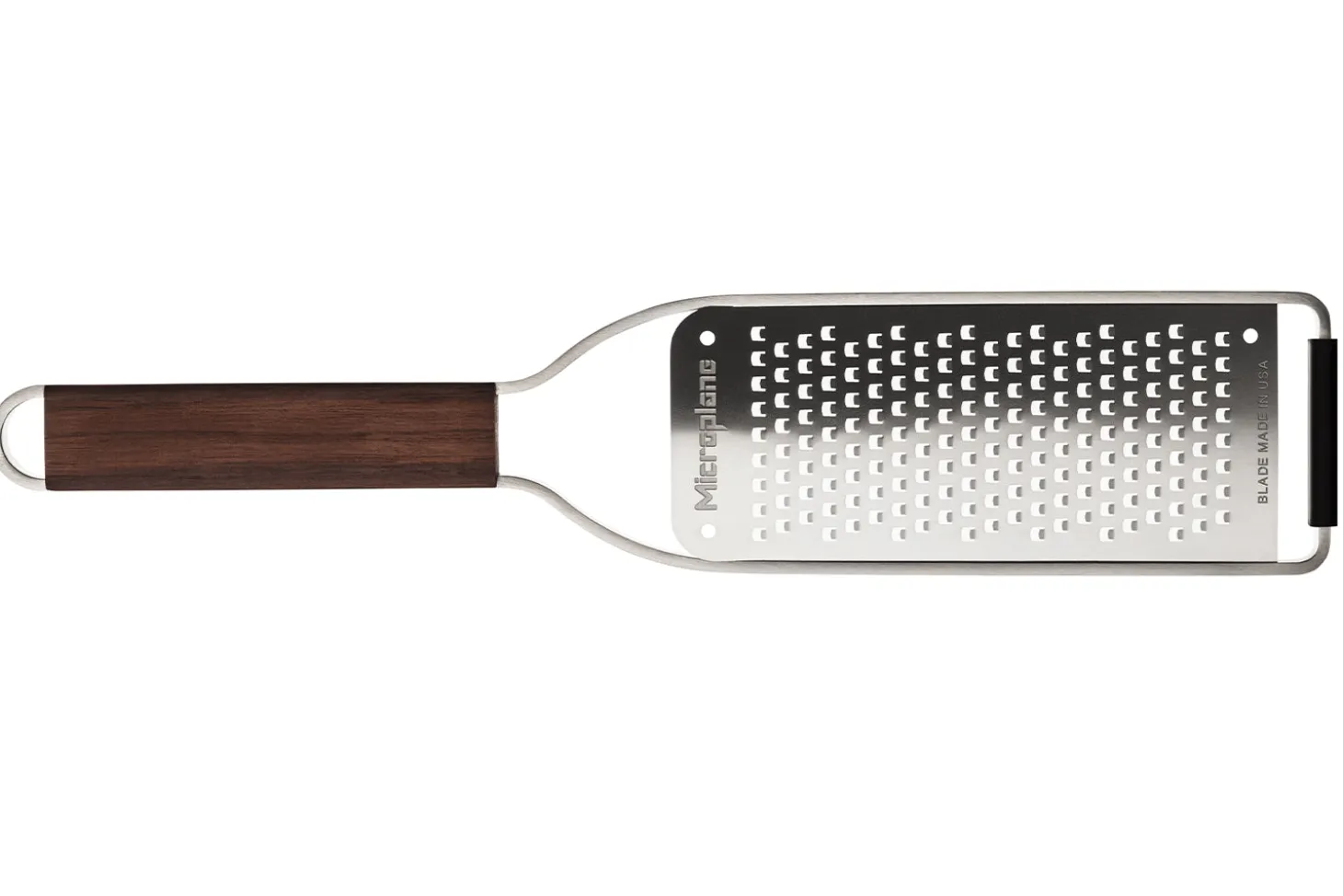 Râpe Microplane Master gros grains manche en noyer