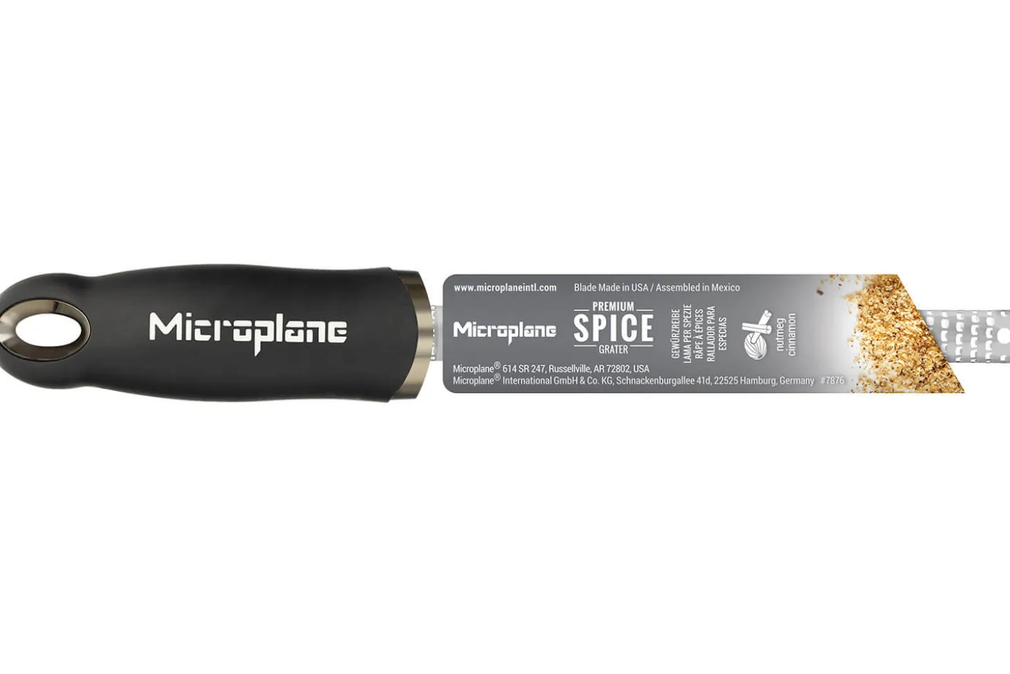 Râpe à épices Microplane Premium noire