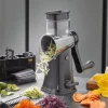 Râpe à tambour Gefu Click avec 5 inserts de lame en acier inox
