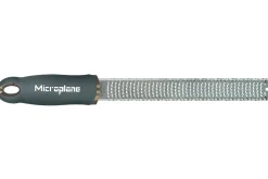 Râpe-zesteur Microplane Premium Classic Gris Orage - 20,3cm