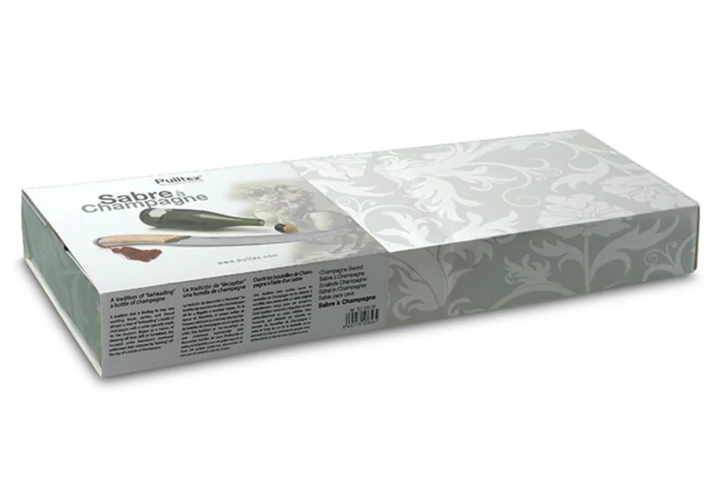 Sabre à champagne Pulltex avec coffret en bois