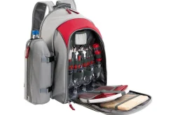Sac à dos picnic isotherme Be Nomad rouge 4 personnes