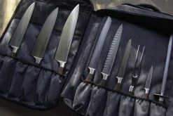 Sac à dos vide hôtelier haut de gamme Messermeister en matériaux recyclés