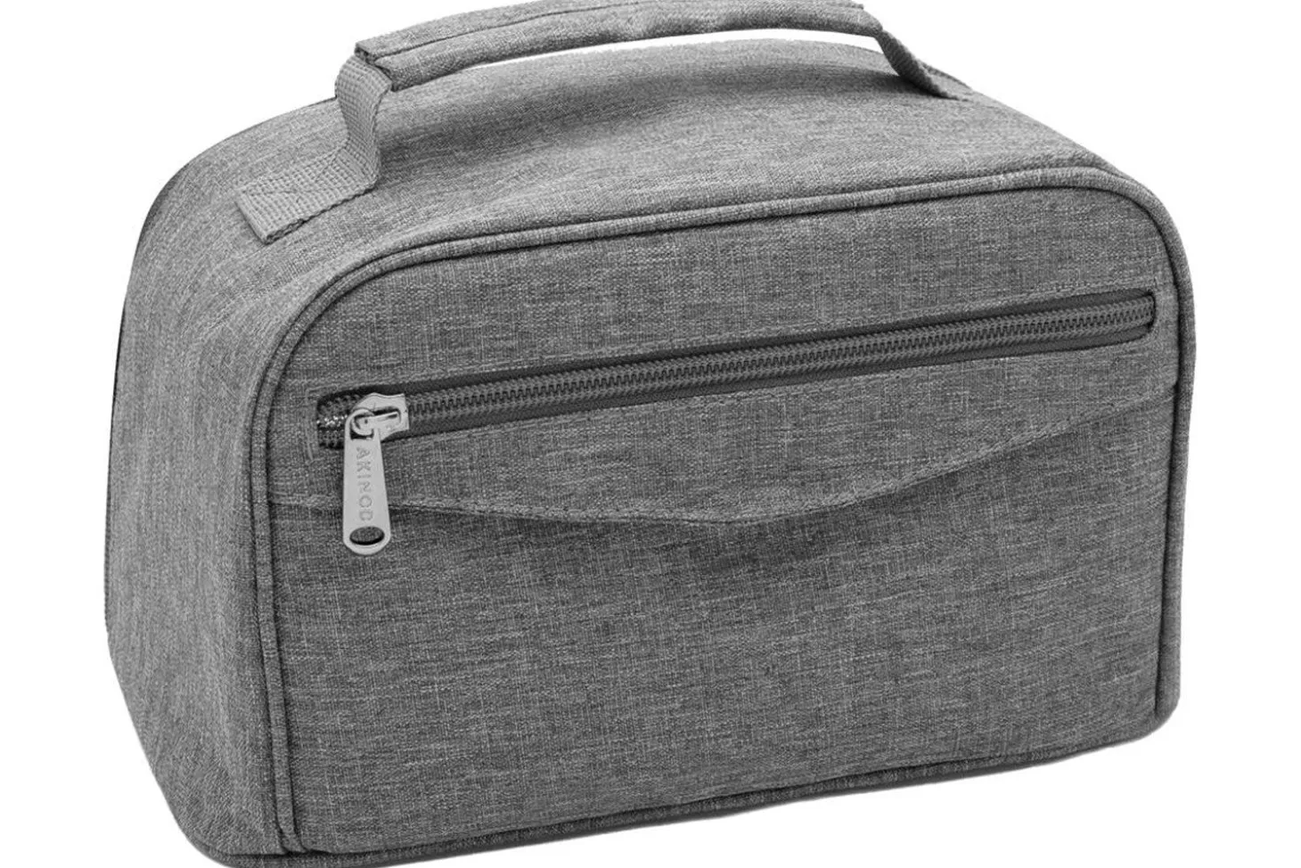 Sac isotherme Akinod 11:58 gris chiné + Bento noir 1,4L