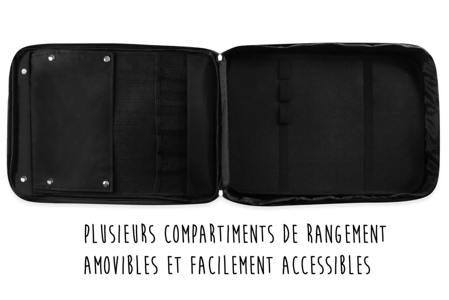 Sac spécial chef Sabatier Idéal Inox 4 couteaux de cuisine français + 14 ustensiles - Exclusivité